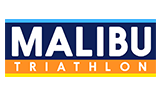 the official logo for the malibu triathlon, one of kavahana's partners