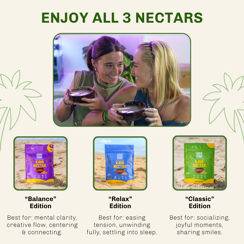 Kava Nectar Triple Pack