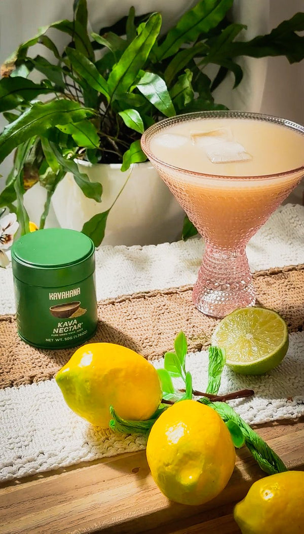Moscow Mule made with Kava Nectar