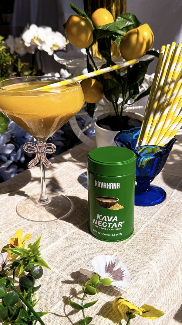 Orange Cream made with Kava Nectar