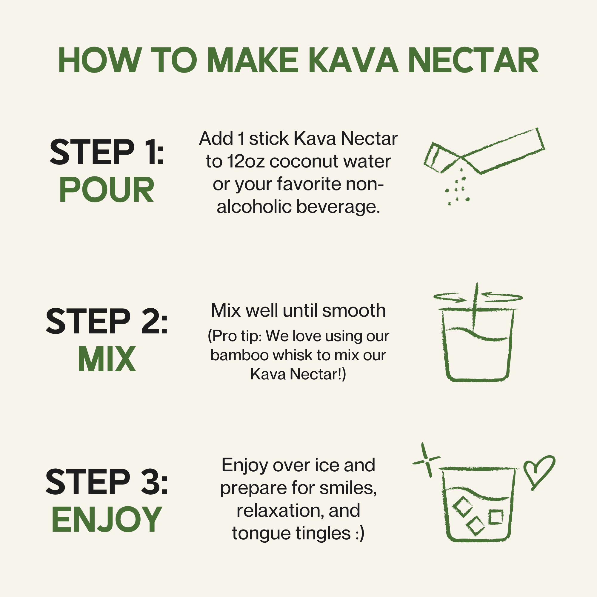 Kava Nectar™ Classic Edition Stick Packs