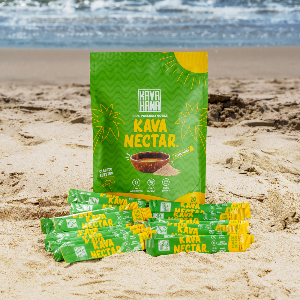 Kava Nectar Stick Packs (20 All-Natural Sticks)