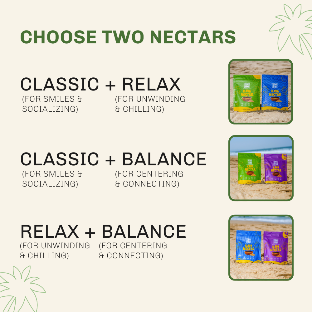 Kava Nectar Combo Pack