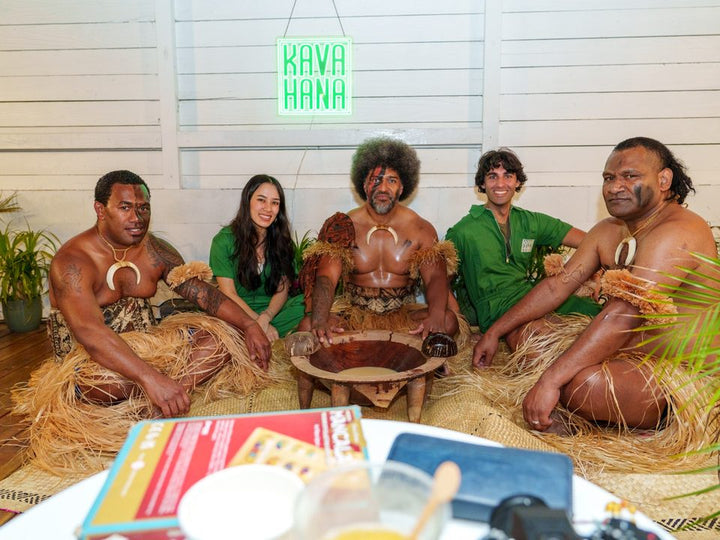 Kavahana customers enjoying Kava Nectar